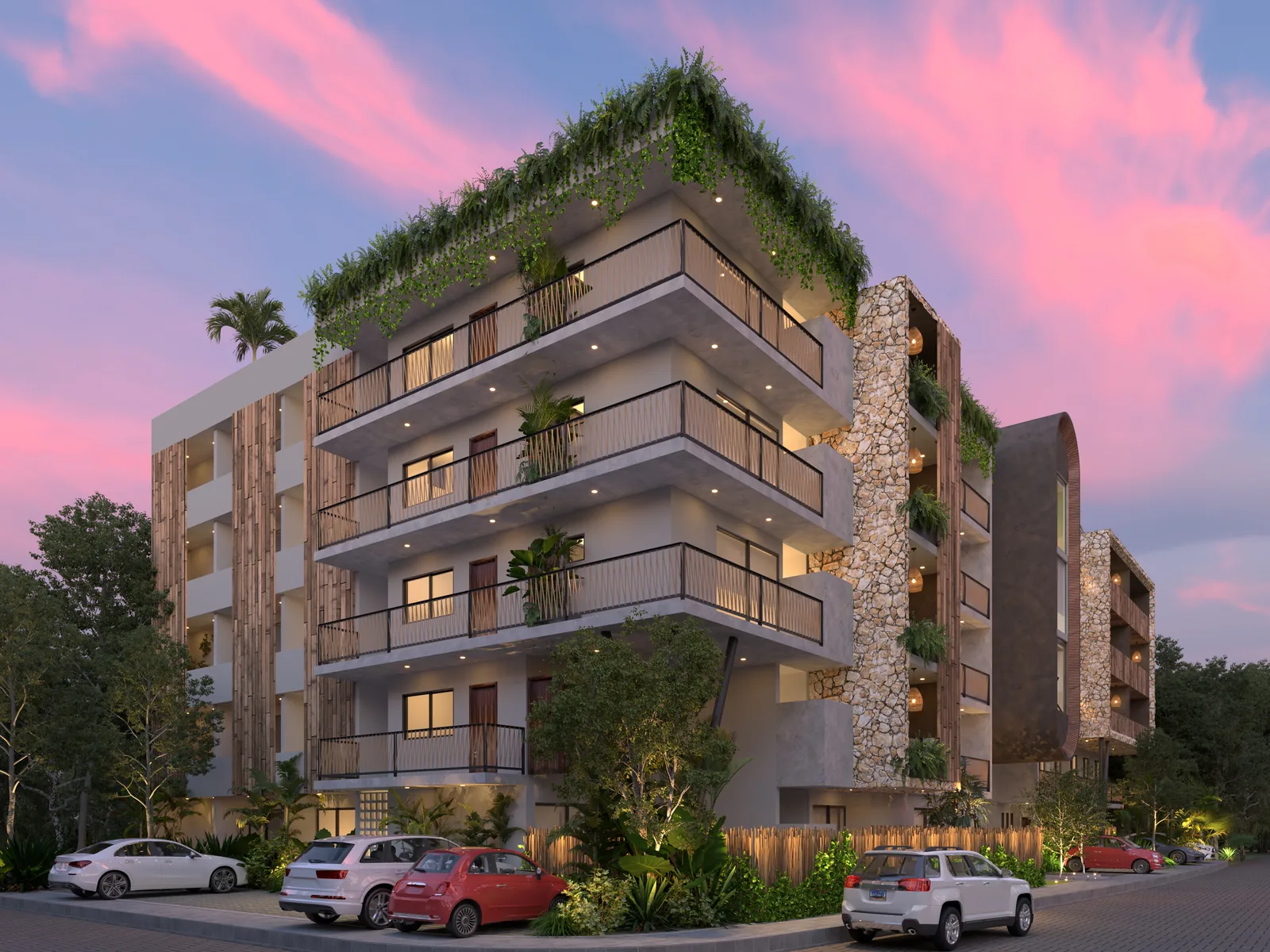 AKUA RESERVE Tulum - Render principal en Tulum