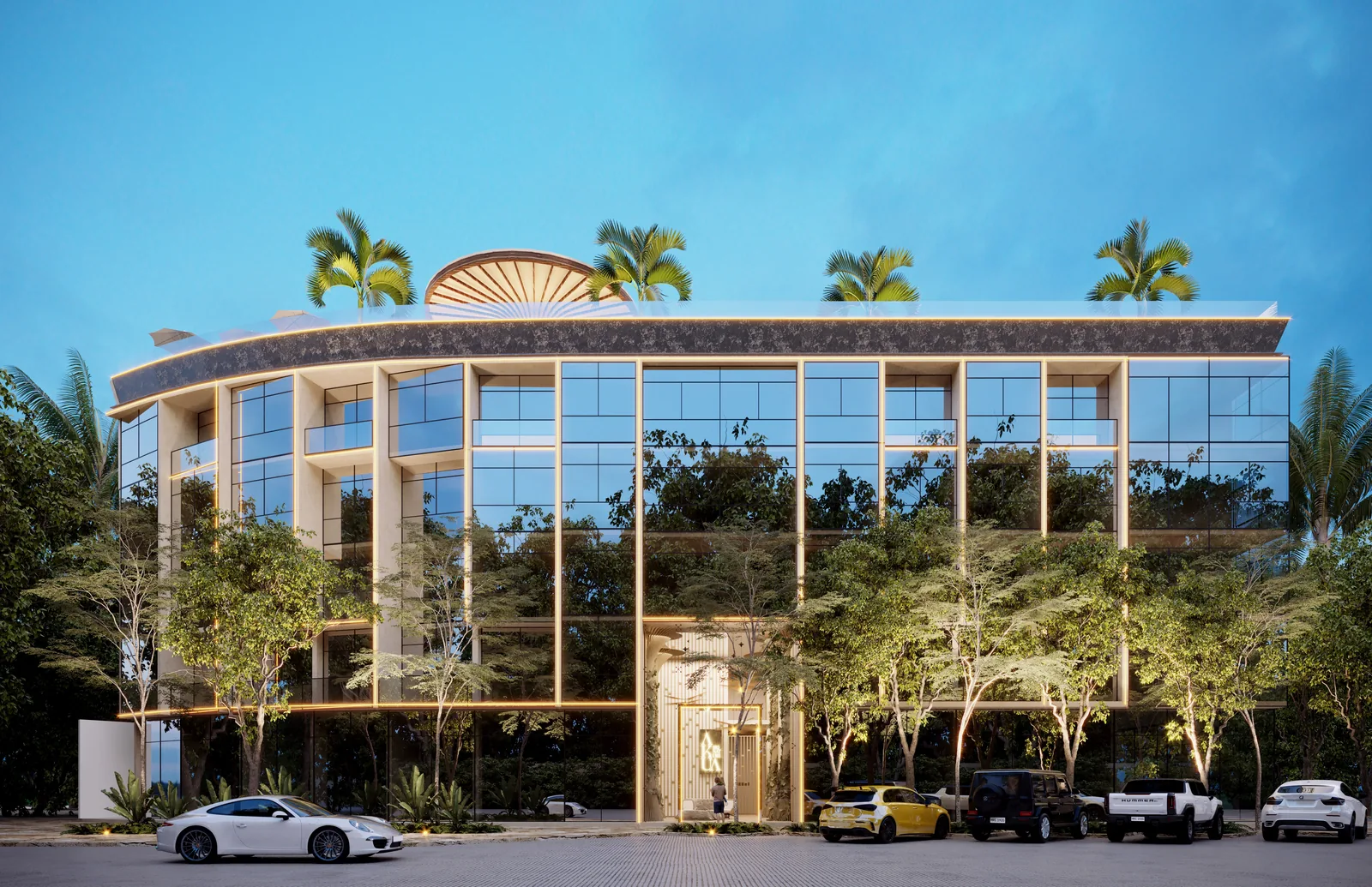 AKUA SIGNATURE Tulum - Render principal en Tulum