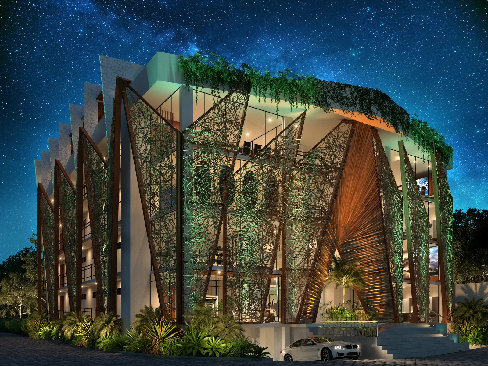 AKUA Tulum - Render principal en Tulum