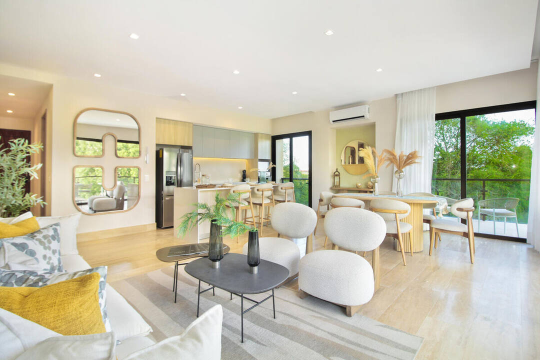 Hodela — sala, cocina y comedor