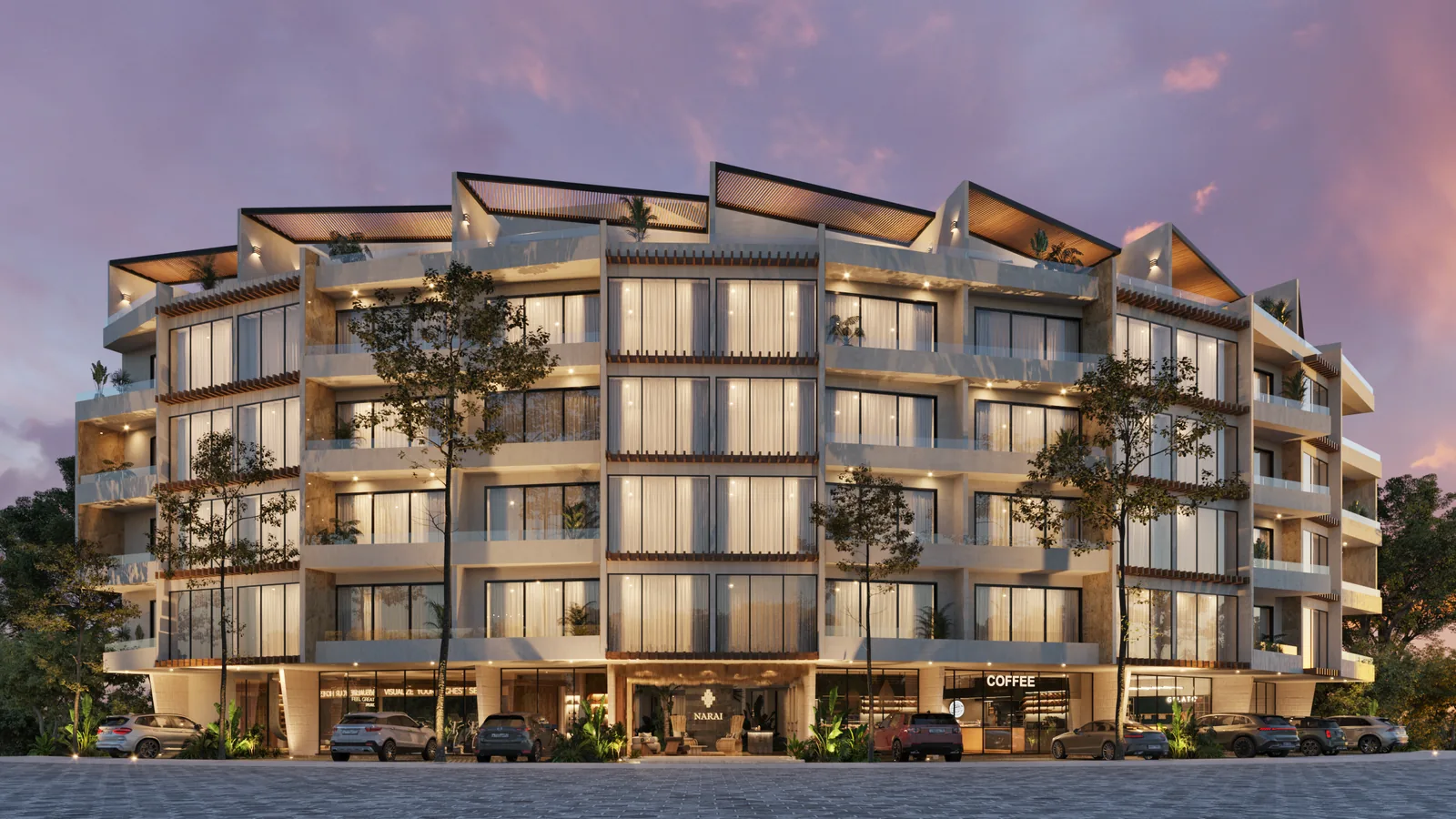 NARAI Tulum - Render principal en Tulum