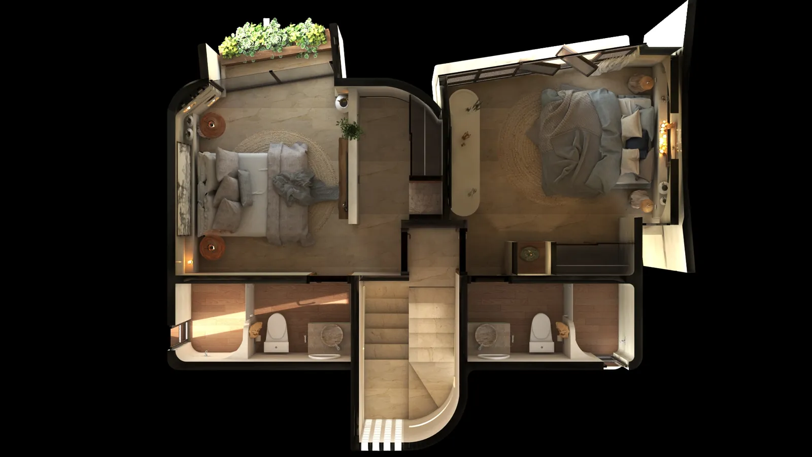 NOIL HOUSES ORGANIC Tulum - Render principal en Tulum