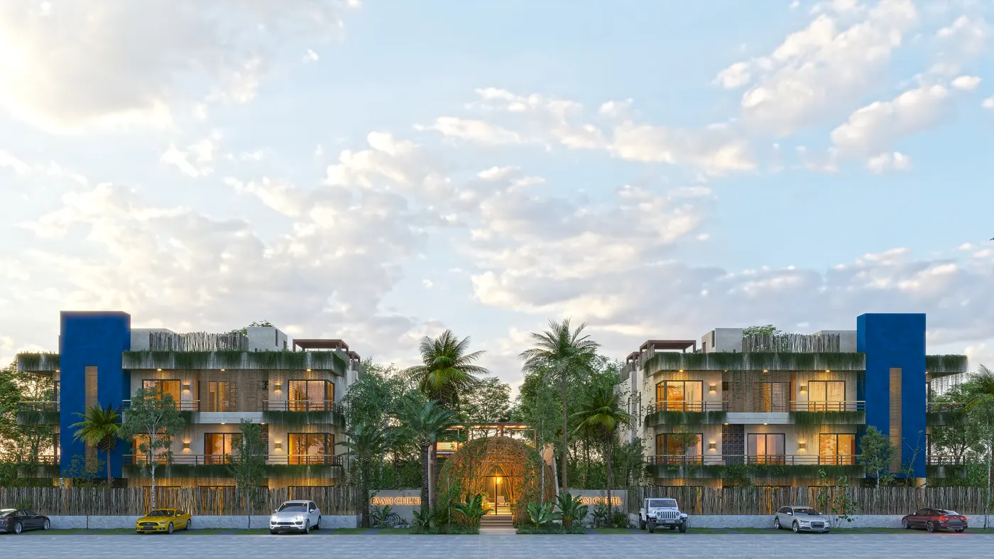 PAAM CHEEL Tulum - Render principal en Tulum