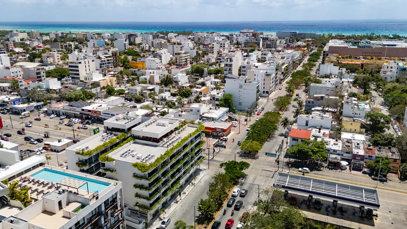 SENSAI DOWNTOWN Playa del Carmen - Render principal en Playa del Carmen