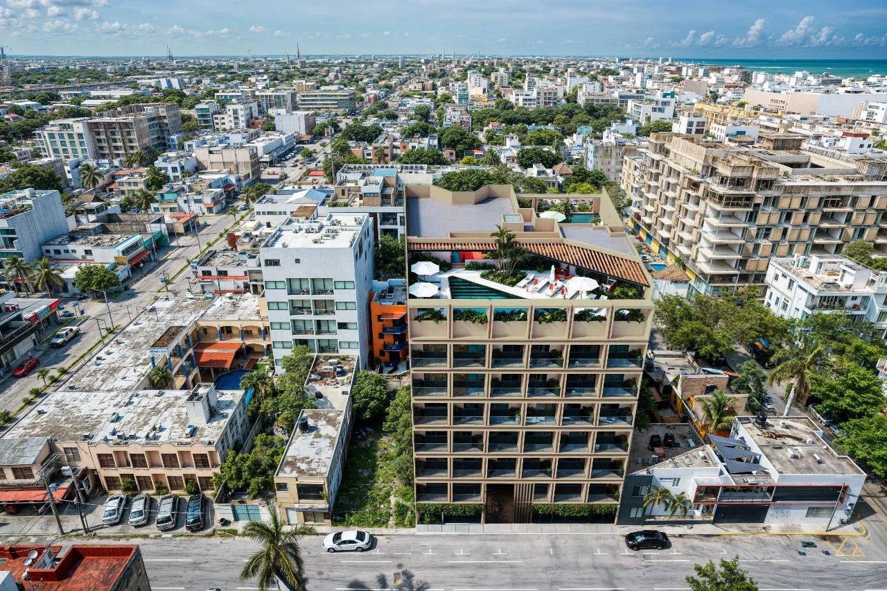 SENSARA 28 Playa del Carmen - Render principal en Playa del Carmen