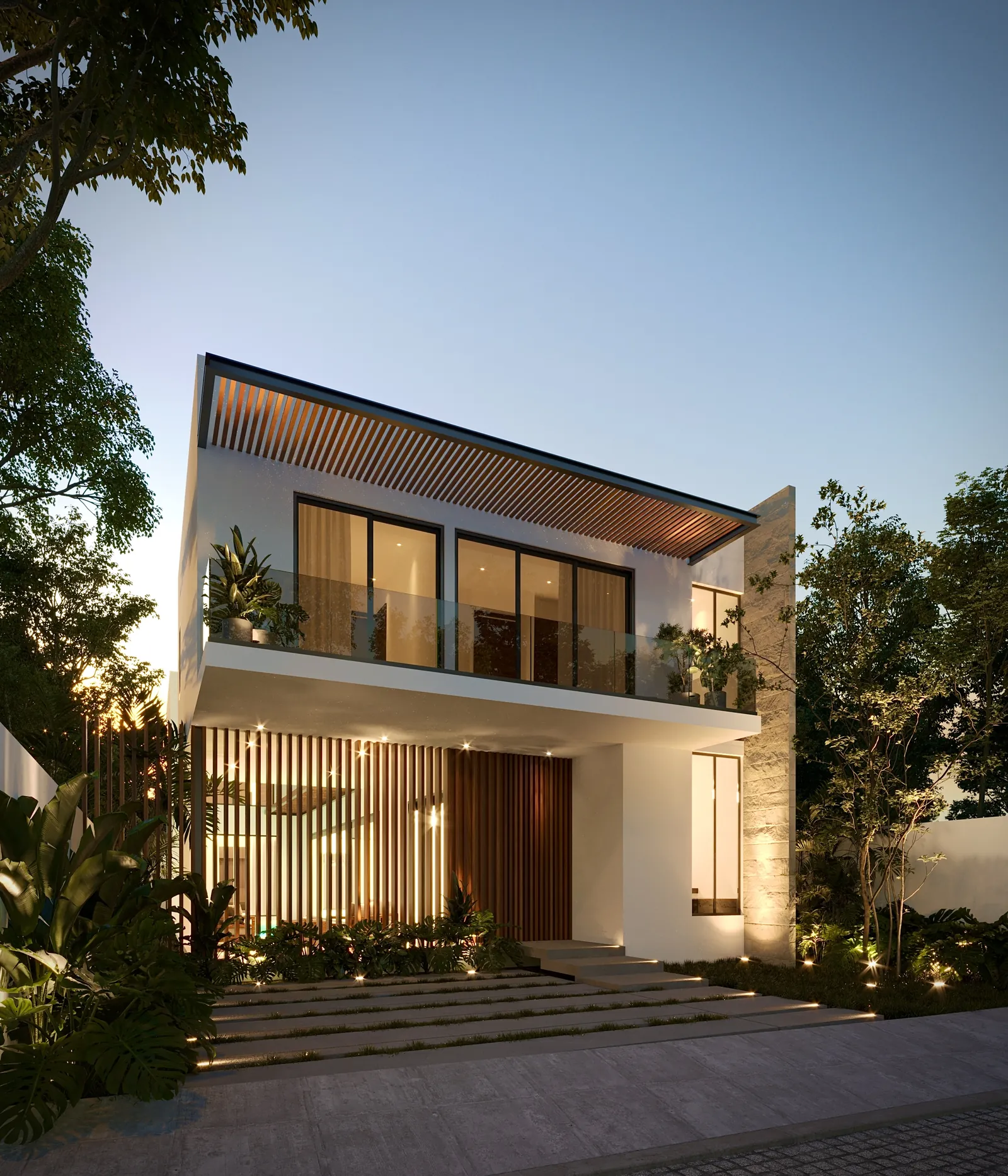VILLAS KAYBE Tulum - Render principal en Tulum